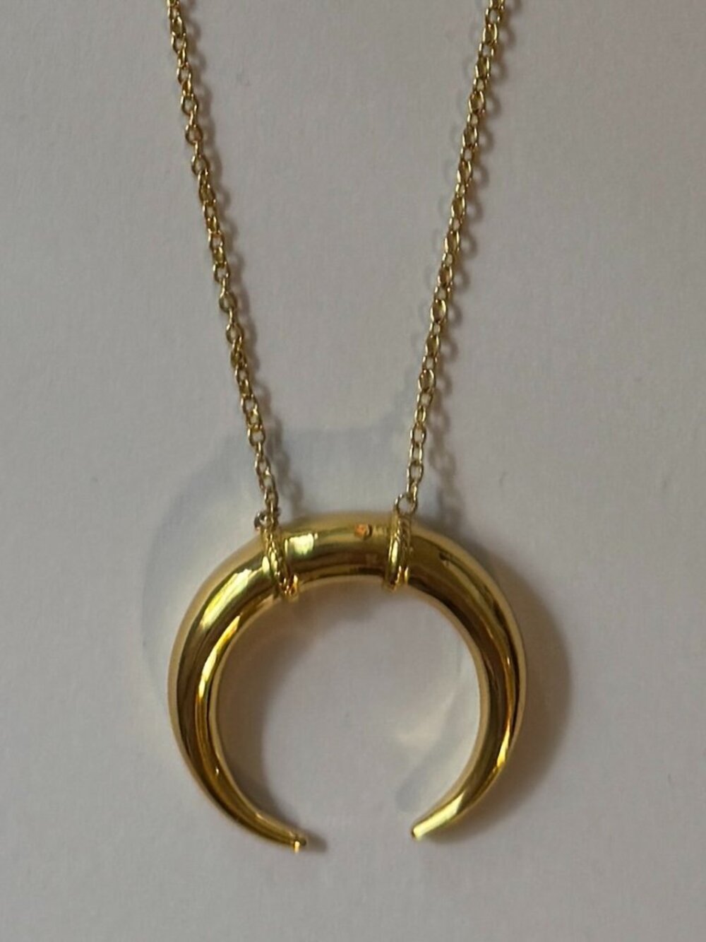 Gorjana Gold Crescent Necklace - Picture 2 of 4